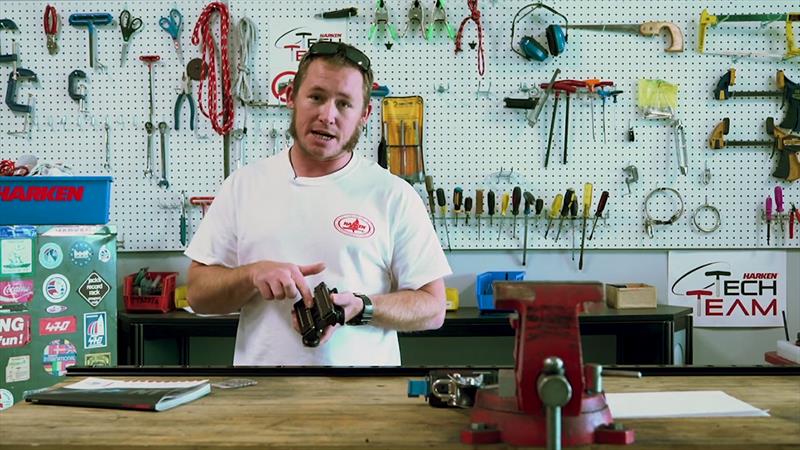 Traveler Maintenance - Harken Tech Team photo copyright Harken taken at 