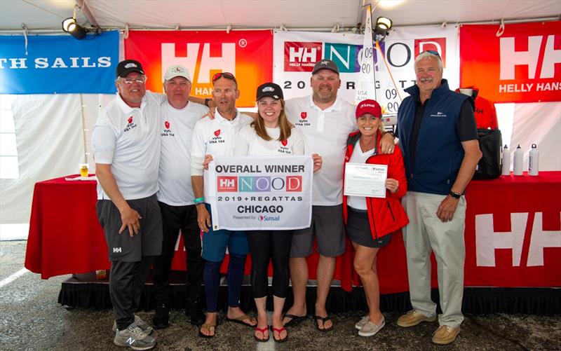 Persistent rain and fog in Chicago prevented a third and final day of racing, but celebrations continued ashore.- Helly Hansen NOOD Regatta Chicago photo copyright Paul Todd / www.outsideimages.com taken at Chicago Yacht Club