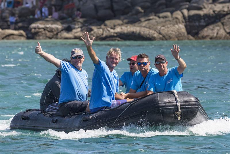 Time to go sailing at last! Antipodes crew. Phuket King's Cup Regatta 2019 - photo © Guy Nowell / Phuket King's Cup