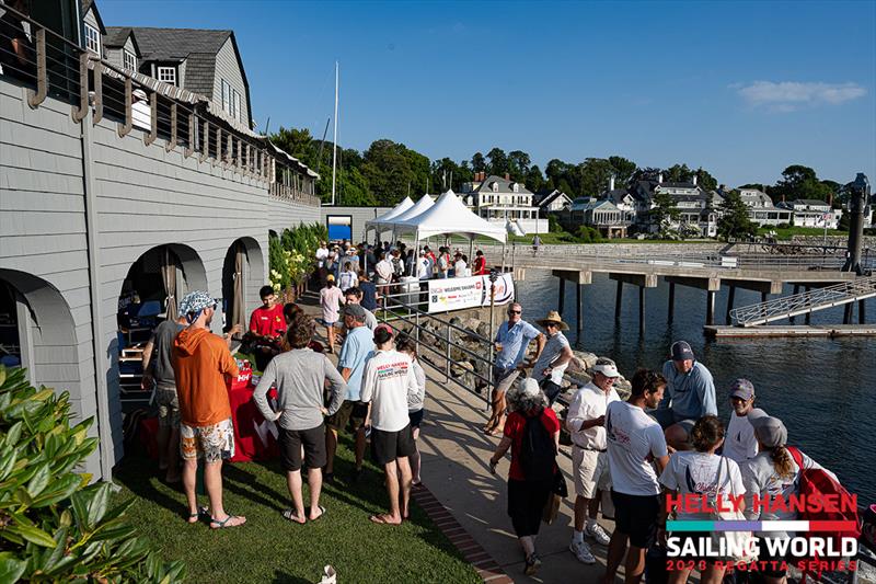 2023 Helly Hansen Sailing World Regatta Series - Marblehead photo copyright Walter Cooper taken at Corinthian Yacht Club of Marblehead