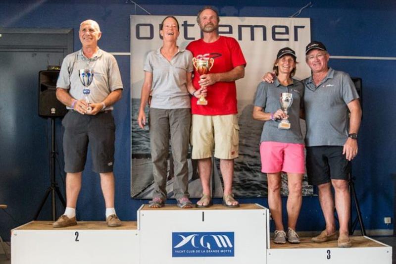 Outremer Cup 2018 - Podium photo copyright Multihull Central taken at 