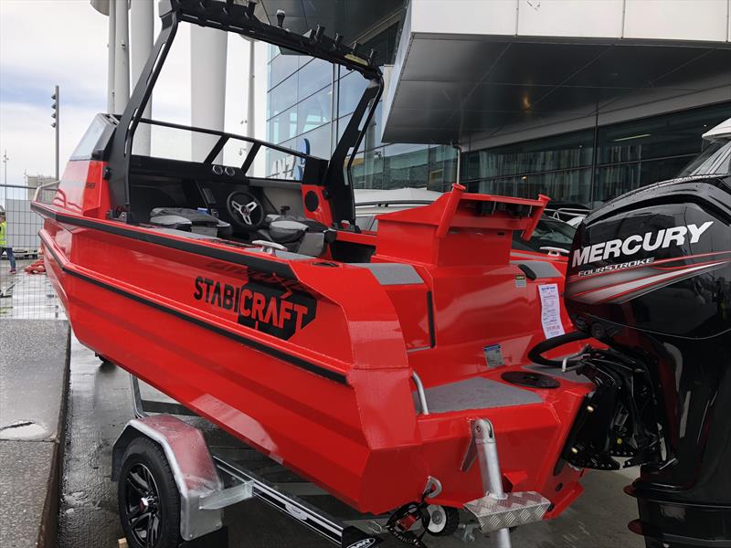  Stabicraft  1850  Fisher makes  a  bold  statement   photo copyright Auckland On the Water Boat Show taken at 