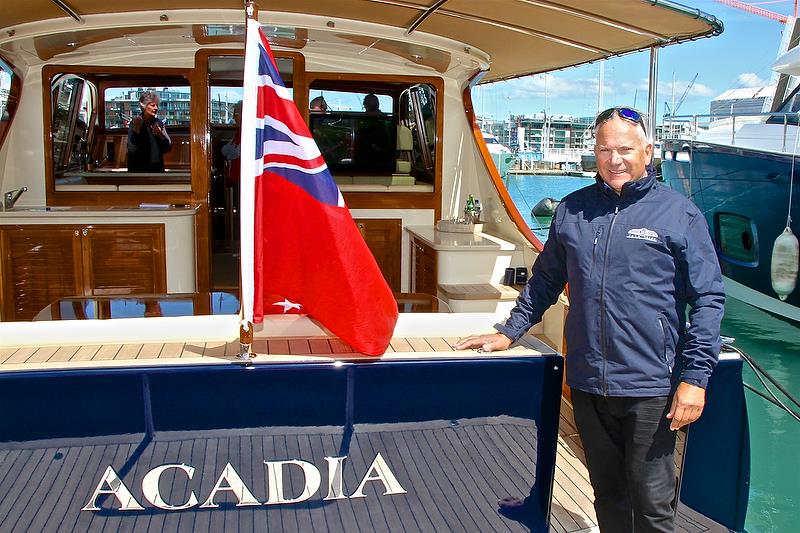 Mattie Mason - Grand Banks / Palm Beach Motor Yachts - Auckland On the Water Boat Show - Day 4 - September 30, 2018 photo copyright Richard Gladwell taken at 