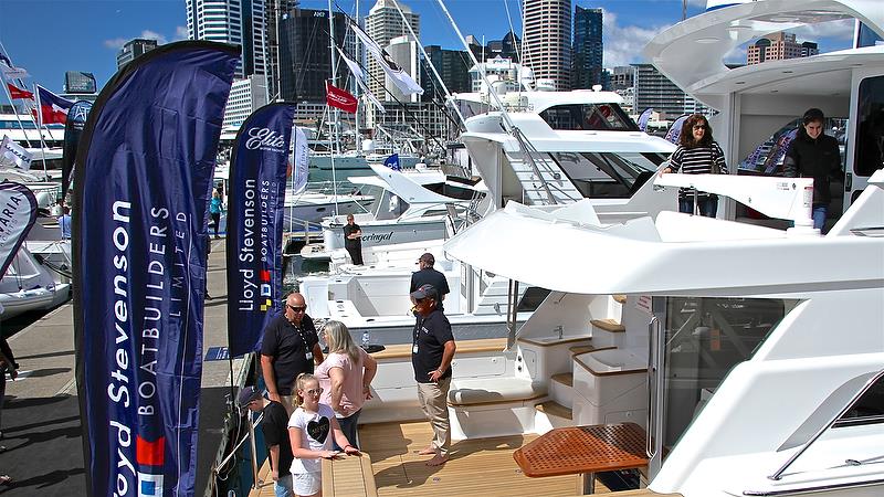 Auckland On the Water Boat Show - Day 4 - September 30, 2018 - photo © Richard Gladwell