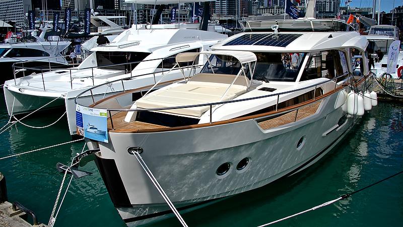 Greenline - hybrid boats - Auckland On the Water Boat Show - Day 4 - September 30, 2018 - photo © Richard Gladwell