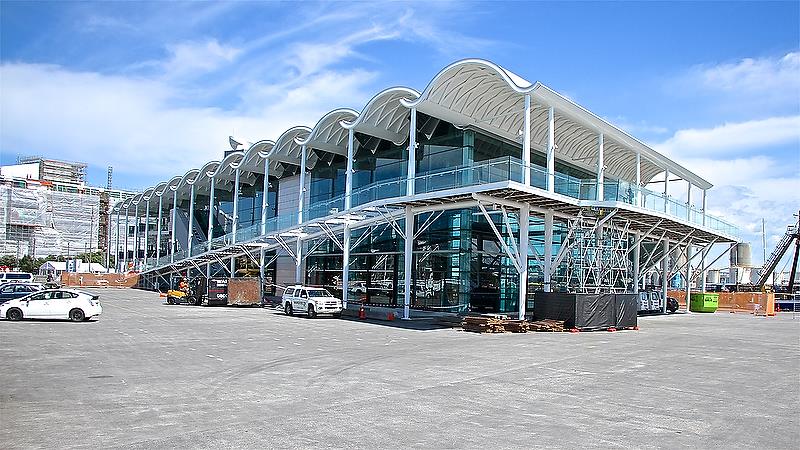 Emirates Team New Zealand base - Viaduct Harbour, Auckland photo copyright Richard Gladwell taken at 