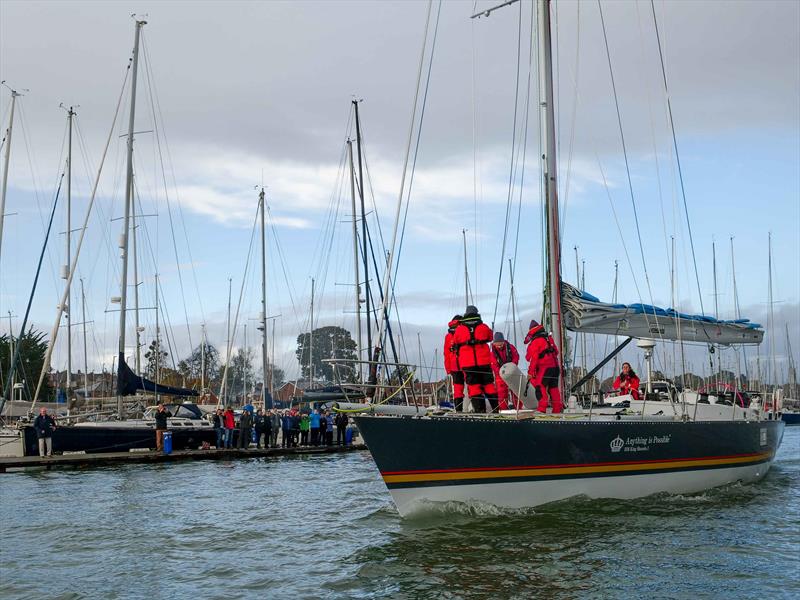 Maiden begins her 2018-2020 world tour to raise awareness and funds for girls' education around the globe photo copyright The Maiden Factor taken at Royal Southern Yacht Club