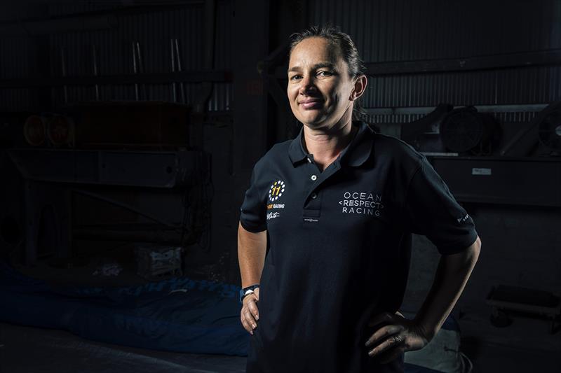 Rolex Sydney to Hobart Katie Spithill part of the all female crew on OCEAN RESPECT RACING (Wild Oats X) - photo © Andrea Francolini