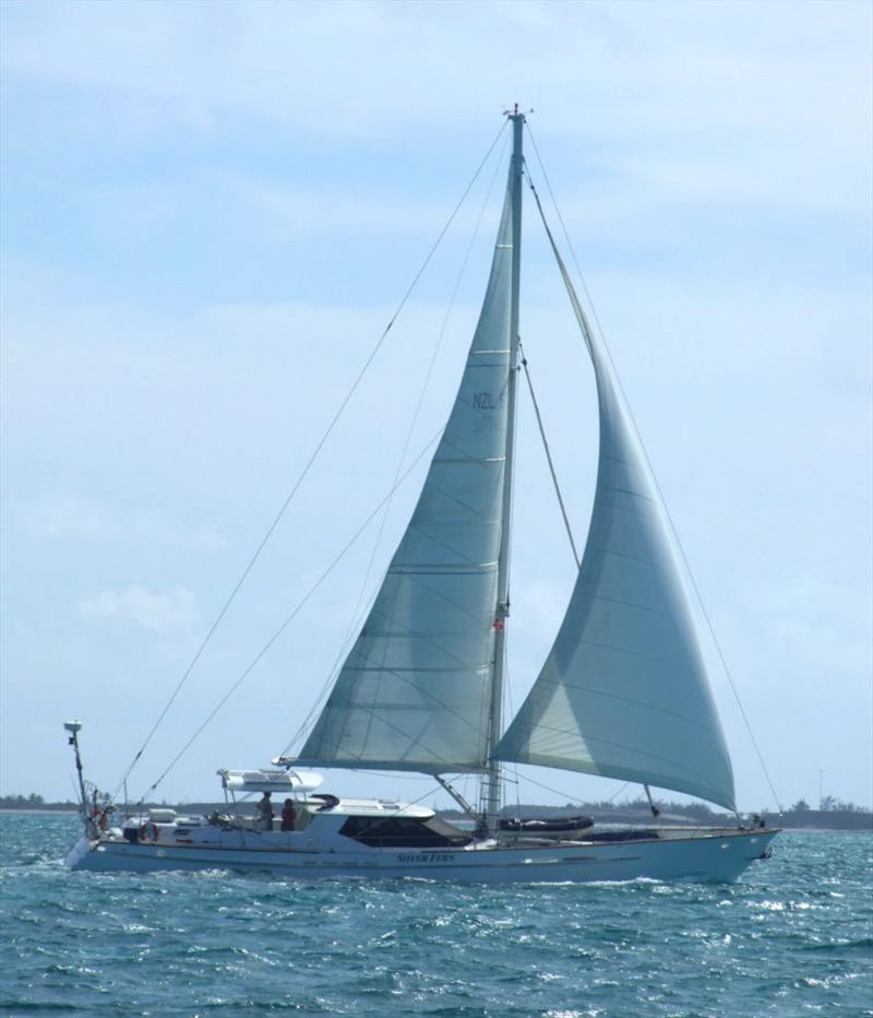 SV Silver Fern has an easily handled rig photo copyright Martha Mason taken at 