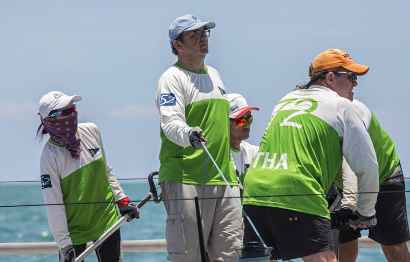 Top of the Gulf Regatta 2019. Noppakao Poonpat of the helm. THA72. - photo © Guy Nowell / Top of the Gulf Regatta