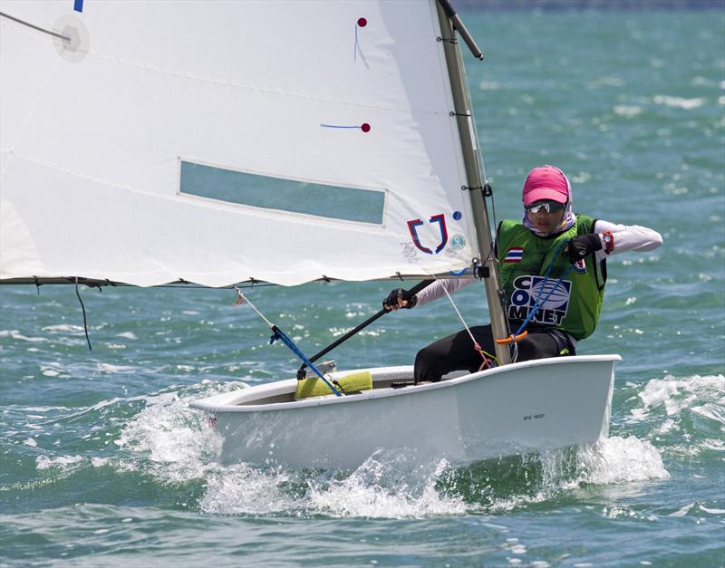 Top of the Gulf Regatta 2019. Optimist photo copyright Guy Nowell / Top of the Gulf Regatta taken at Ocean Marina Yacht Club