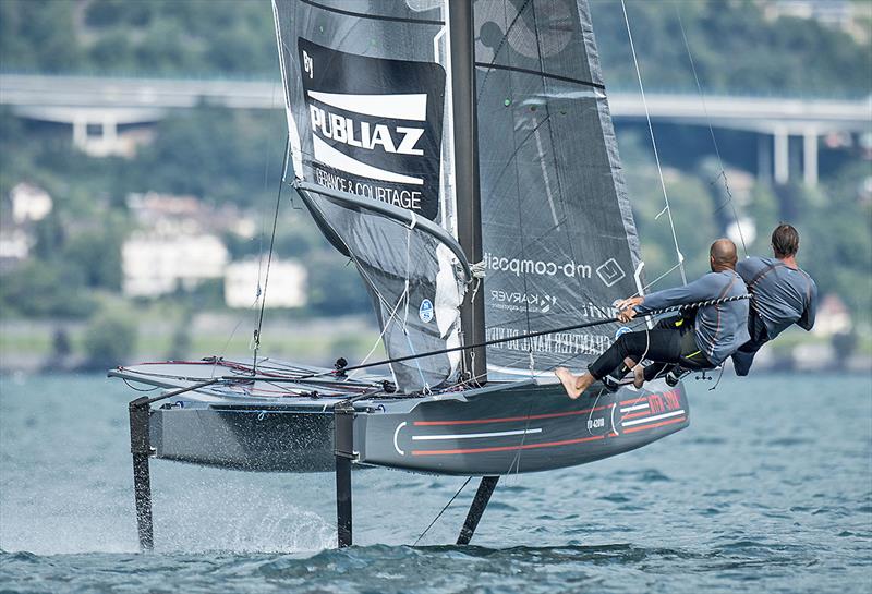 The SYRA 18 prototype in action photo copyright Loris von Siebrenthal taken at 