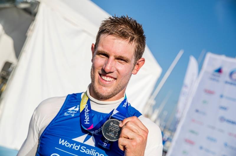 Matt Wearn won silver in Laser - Hempel World Cup Series Enoshima, day 6 - photo © Jesus Renedo / Sailing Energy / World Sailing