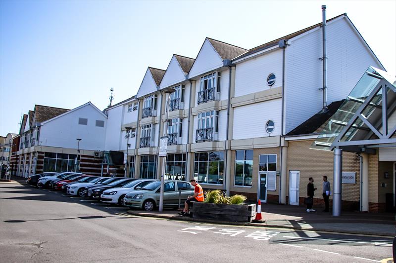 World Sailing's former headquarters in Southampton, located on the waters-edge alongside the Cowes ferry terminal - photo © Richard Gladwell / Sail-World.com