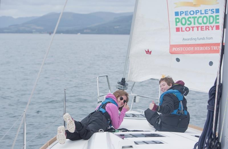 Players of People's Postcode Lottery were instrumental in funding the Trust's expansion when the Largs base opened in 2013 photo copyright Marc Turner taken at 