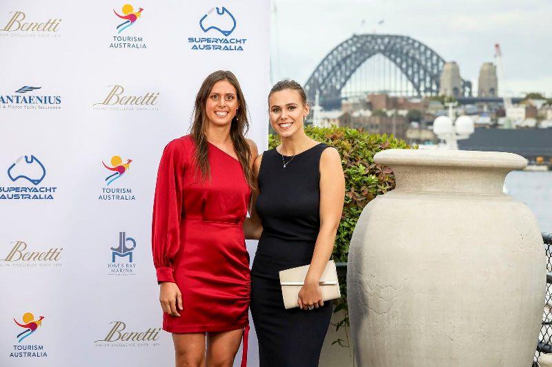 Event Coordinators Maddie Spencer and Emily Vickery of Superyacht Australia photo copyright AIMEX taken at 