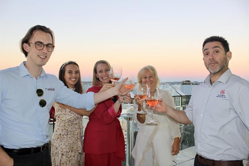 Interior Motives Brisbane Luncheon 2020: Bryce Ellis Butler, Rivergate Marina and Shipyard; Tara Hawkes, M Y Pangea; Sarah Egan, Boat Style; Mary Anne Edwards, Global Marine Business Advisers; Andrew King, Carter Marine Agencies photo copyright Sarah Egan taken at 