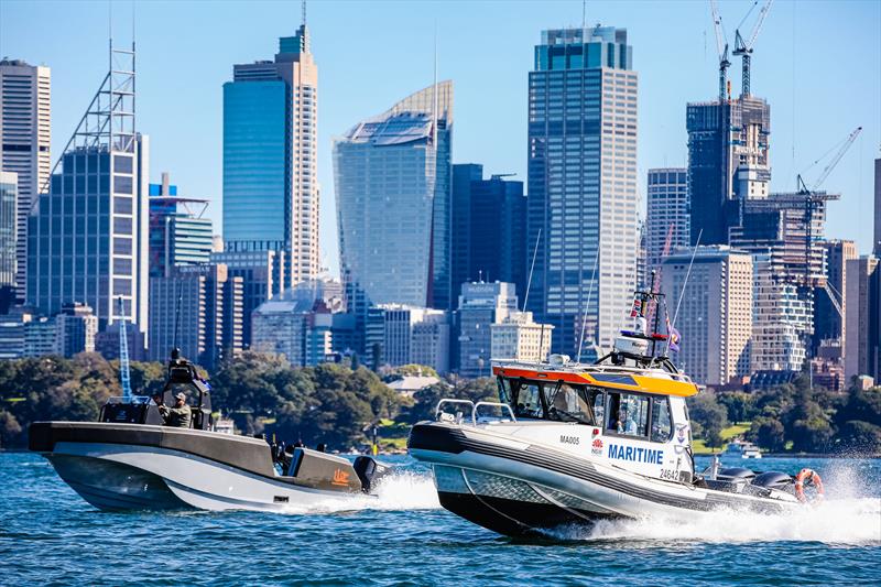 Whiskey Alpha 85 alongside the YWE built Transport for NSZ Naiads. - Sydney, Australia. - photo © Salty Dingo