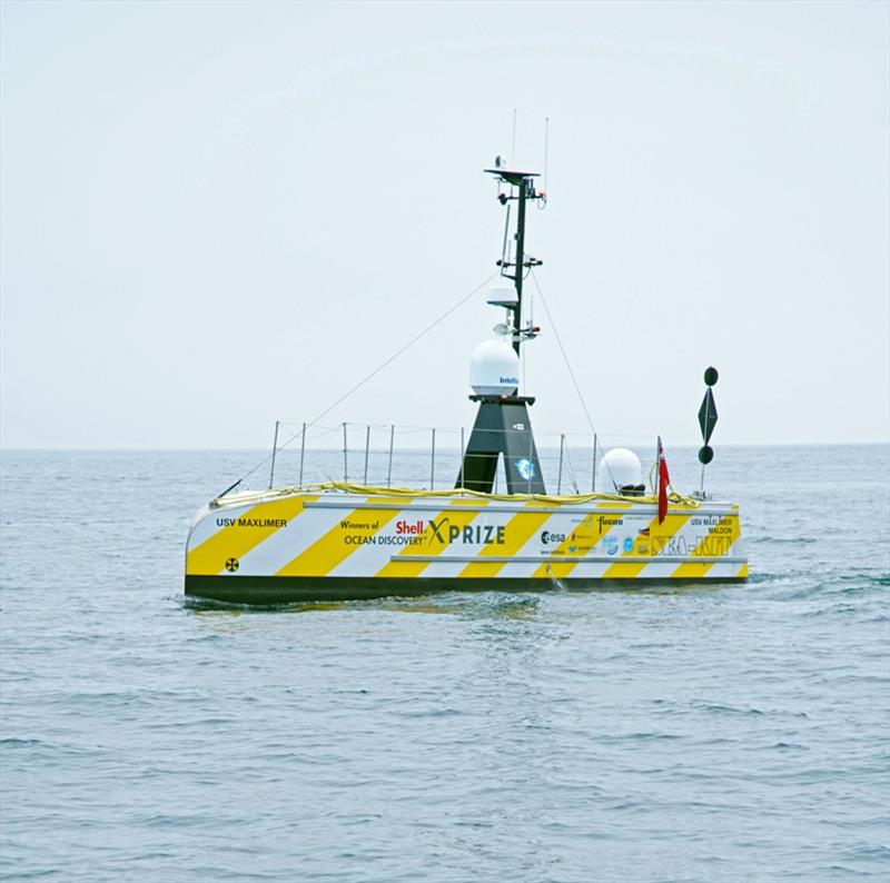 SEA-KIT USV en route back to Plymouth photo copyright Rich Evans, ENP Media taken at 