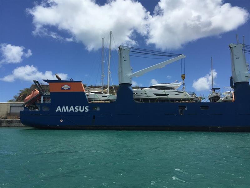 Peters & May monthly transport from USA photo copyright Antigua Sailing Week taken at 