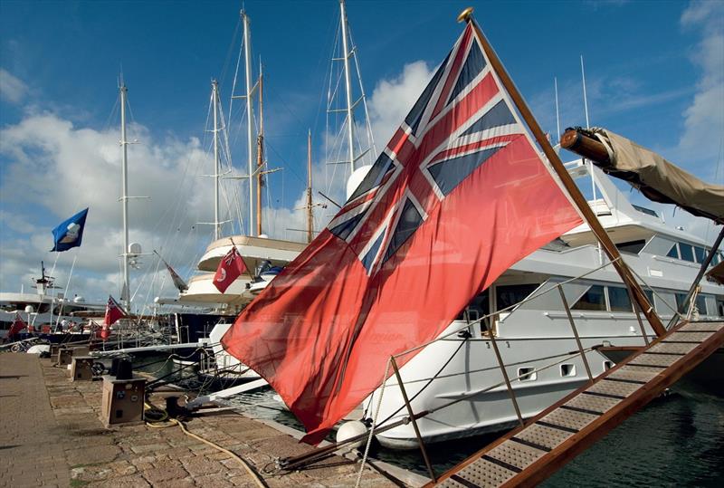 Brexit and Boating flag photo copyright Emma Cotton taken at Royal Yachting Association