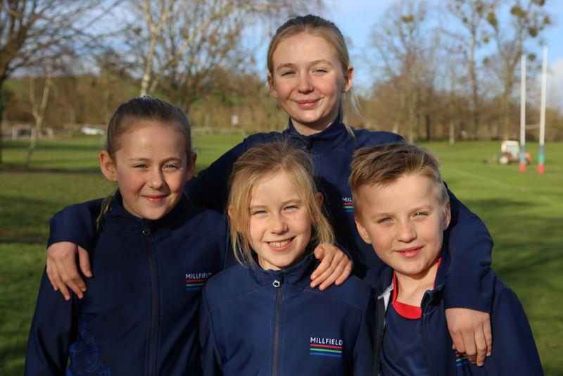 Millfield Prep sailors: The Delin Family photo copyright Millfield Prep School taken at 