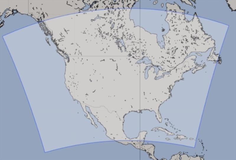 NAM Map - photo © Predictwind.com