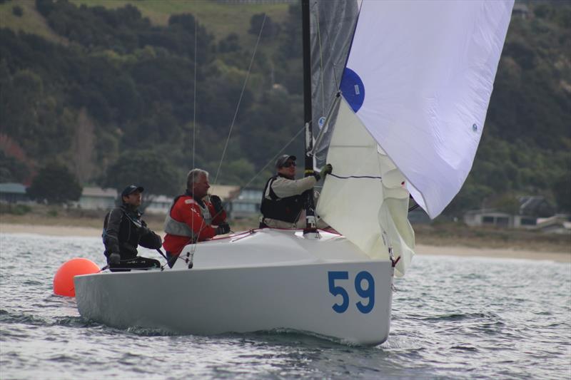 Retro - 3rd place, Elliott 5.9 National Championship 2021 - Mercury Bay Boating Club - photo © Helen Hart