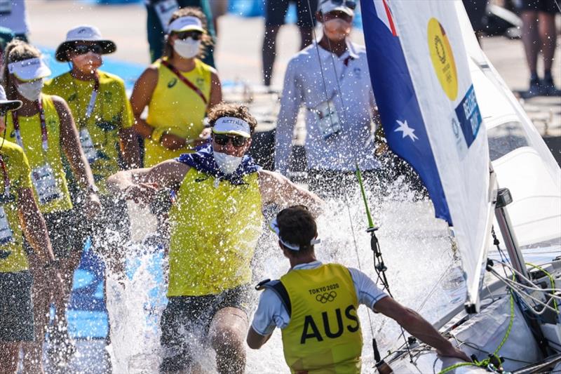 Jake Lilley and Will Ryan - Tokyo 2020 Olympics photo copyright Sailing Energy / World Sailing taken at 