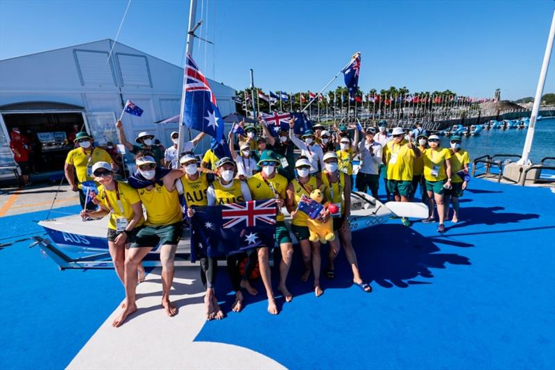 Tokyo 2020 Australian Olympic Sailing Selection - Tokyo 2020 Olympics photo copyright Sailing Energy / World Sailing taken at 