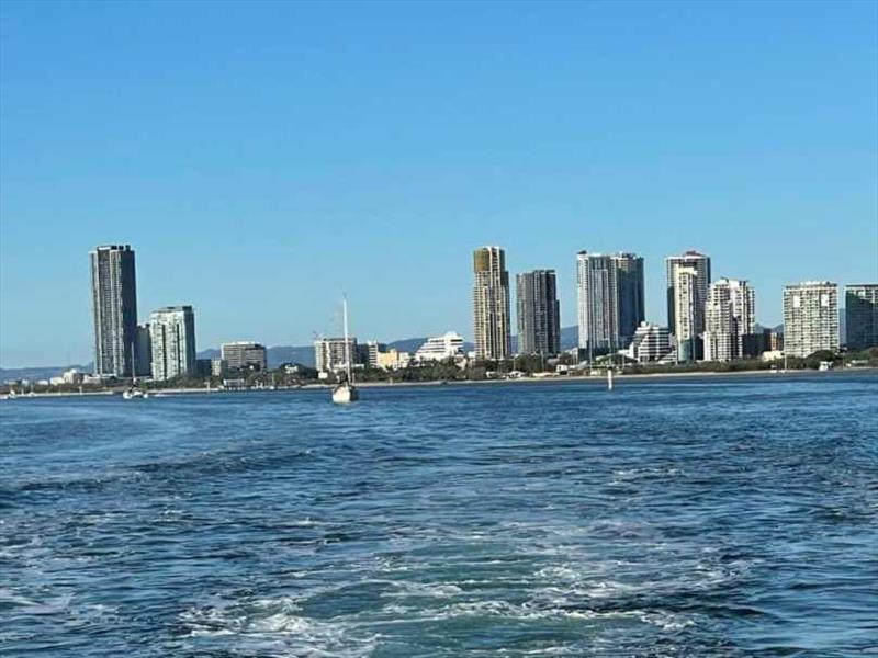 Goodbye Gold Coast photo copyright Whitehaven Motor Yachts taken at 