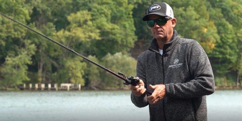 Learning to skip cast accurately is one skill that will benefit all anglers photo copyright Christopher Shangle taken at 