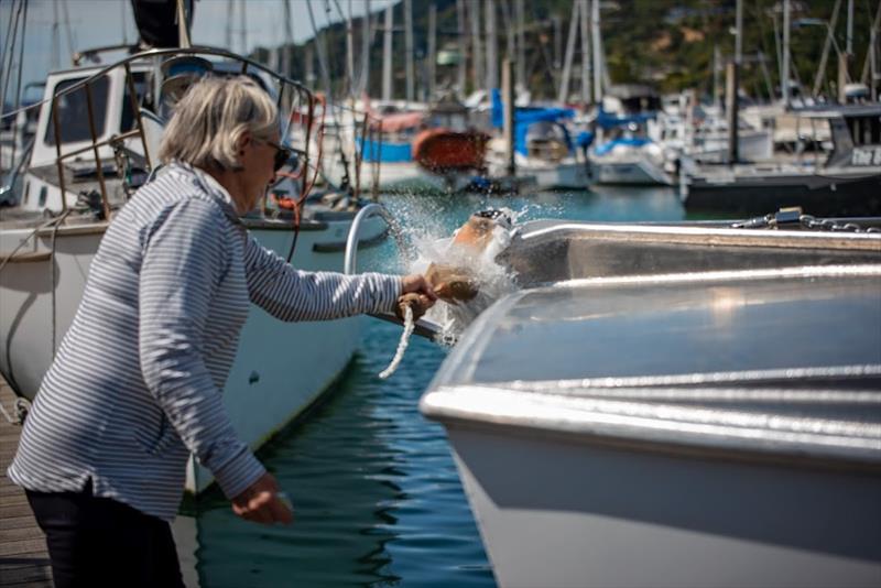 Patron Nicky Jenkins launches MV Ray White  - October 2021 - photo © Karmyn Ingram