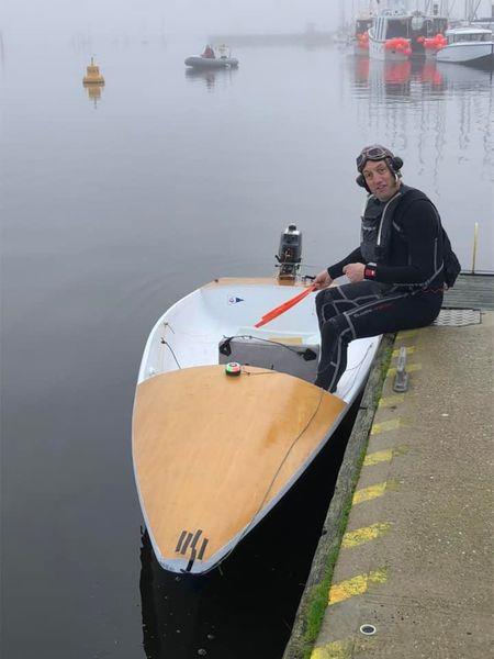 Interesting interpretations of the rules for the Hunt Cup 2021 at Lymington Town Sailing Club photo copyright Richard Russell, Sue Markham & Abbey Knightly-Hanson taken at Lymington Town Sailing Club