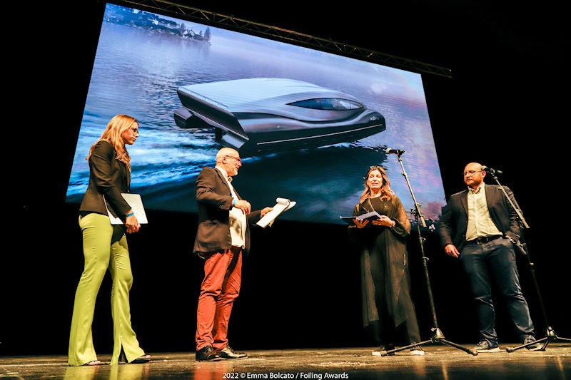5th Foiling Awards - Commercial Vessels Sue Putallaz for Winner MOBYFLY photo copyright Emma Bolcato taken at 