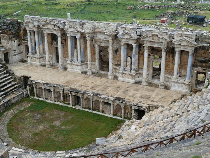Hierapolis Theatre 190 BC photo copyright SV Red Roo taken at 