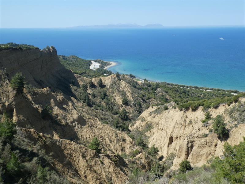 Looking Down to Anzac Cove photo copyright SV Red Roo taken at 