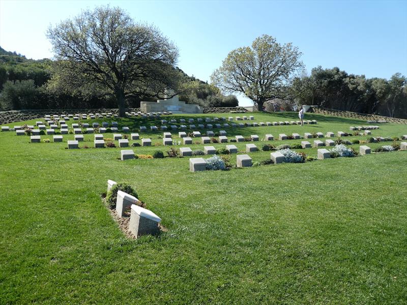 Beach Cemetery - Australians - Anzac Cove photo copyright SV Red Roo taken at 