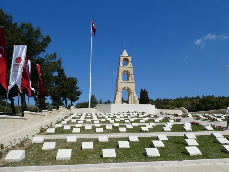 Turkish 57th Infantry Regiment Martyrs Memorial photo copyright SV Red Roo taken at 