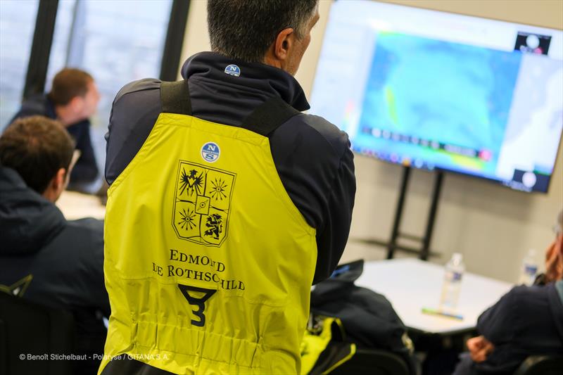 The Maxi Edmond de Rothschild crew - photo © B.Stichelbaut / polaRYSE / GITANA SA