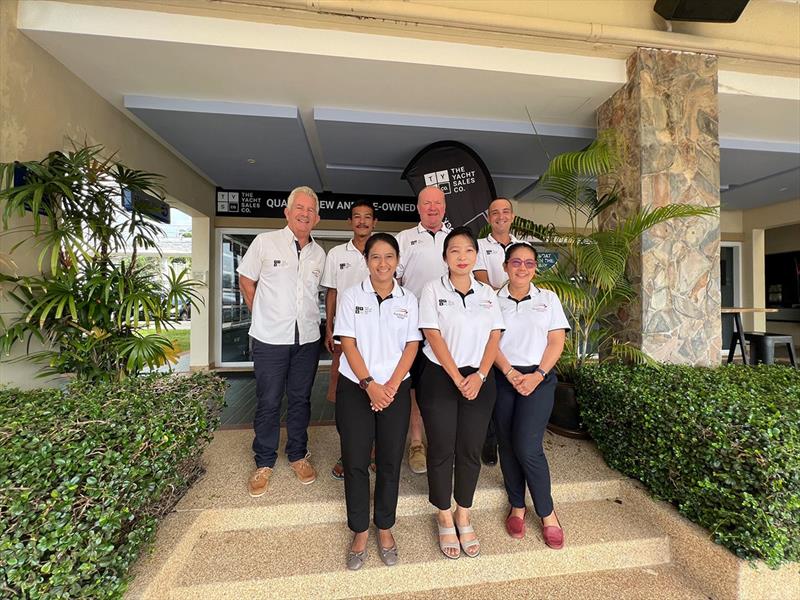 The Multihull Solutions and The Yacht Sales Co Phuket team photo copyright Multihull Solutions taken at 