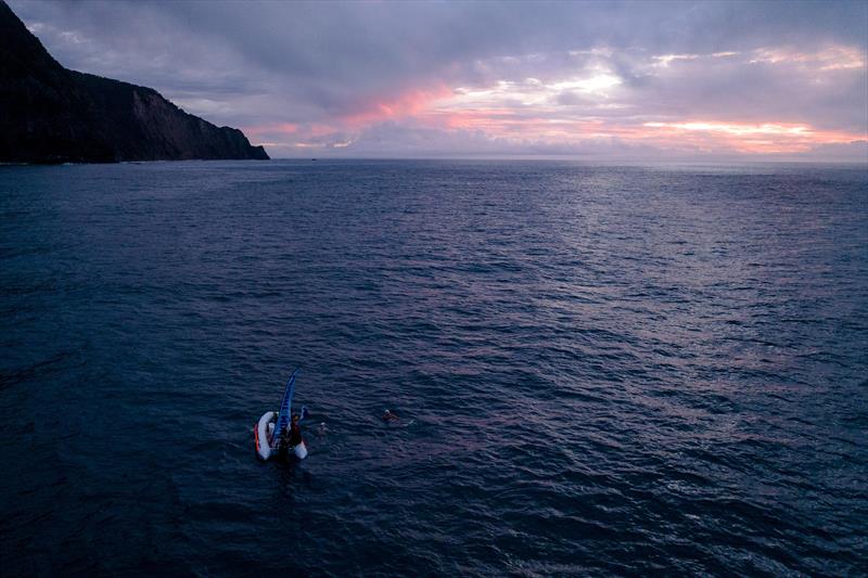 Passing Little Barrier photo copyright Joshua McCormack and Gareth Cooke taken at 