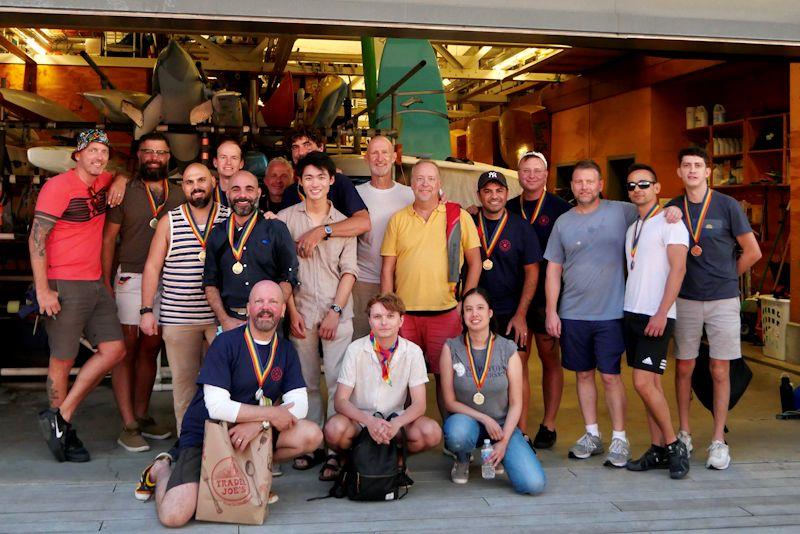 Stonewall Sails Regatta 2021 outside Pier 66 boathouse - photo © HRCS