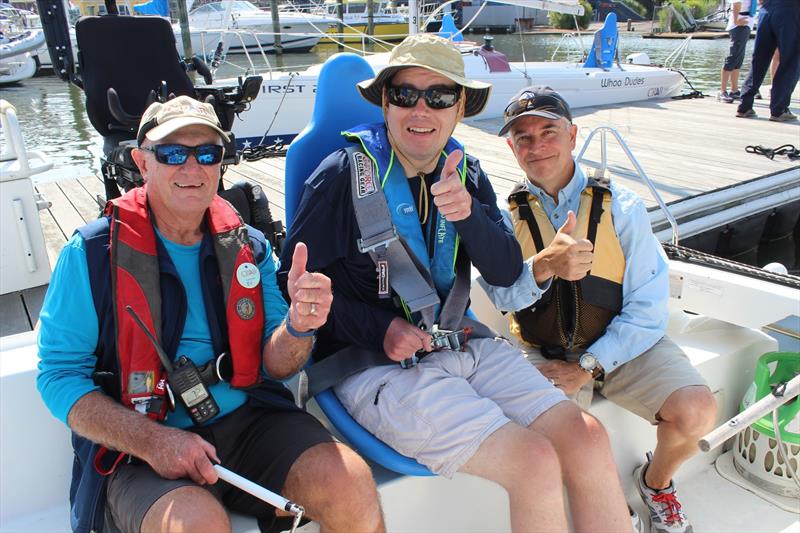 The CRAB Adaptive Boating Center provides equity of access to the largest estuary in the country photo copyright CRAB Sailing taken at 