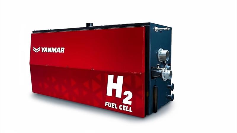Marine hydrogen fuel cell system photo copyright Yanmar Marine taken at 
