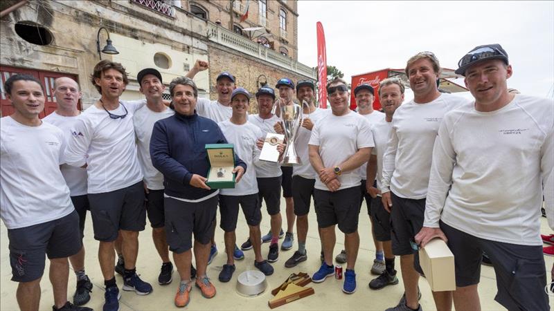 Peter Dubens and his North Star crew - the 2023 IMA Maxi European Champions - photo © IMA / Studio Borlenghi