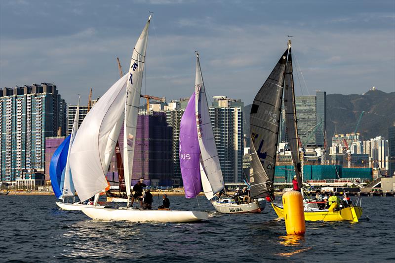 HKRNVR Memorial Vase Pursuit Race 2024 photo copyright RHKYC / Guy Nowell taken at Royal Hong Kong Yacht Club