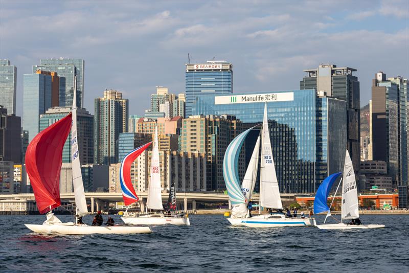 HKRNVR Memorial Vase Pursuit Race 2024 photo copyright RHKYC / Guy Nowell taken at Royal Hong Kong Yacht Club