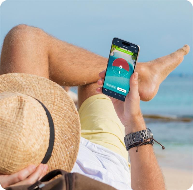PredictWind Anchor Alert App - photo © PredictWind