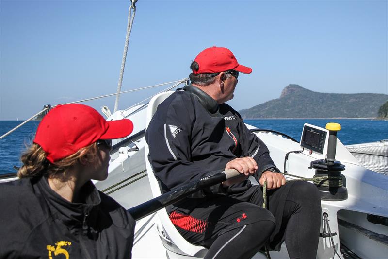 Gavin Brady approaching the finish - Beau Geste - Day 5 - Hamilton Island Race Week, August 23, 2019 - photo © Richard Gladwell